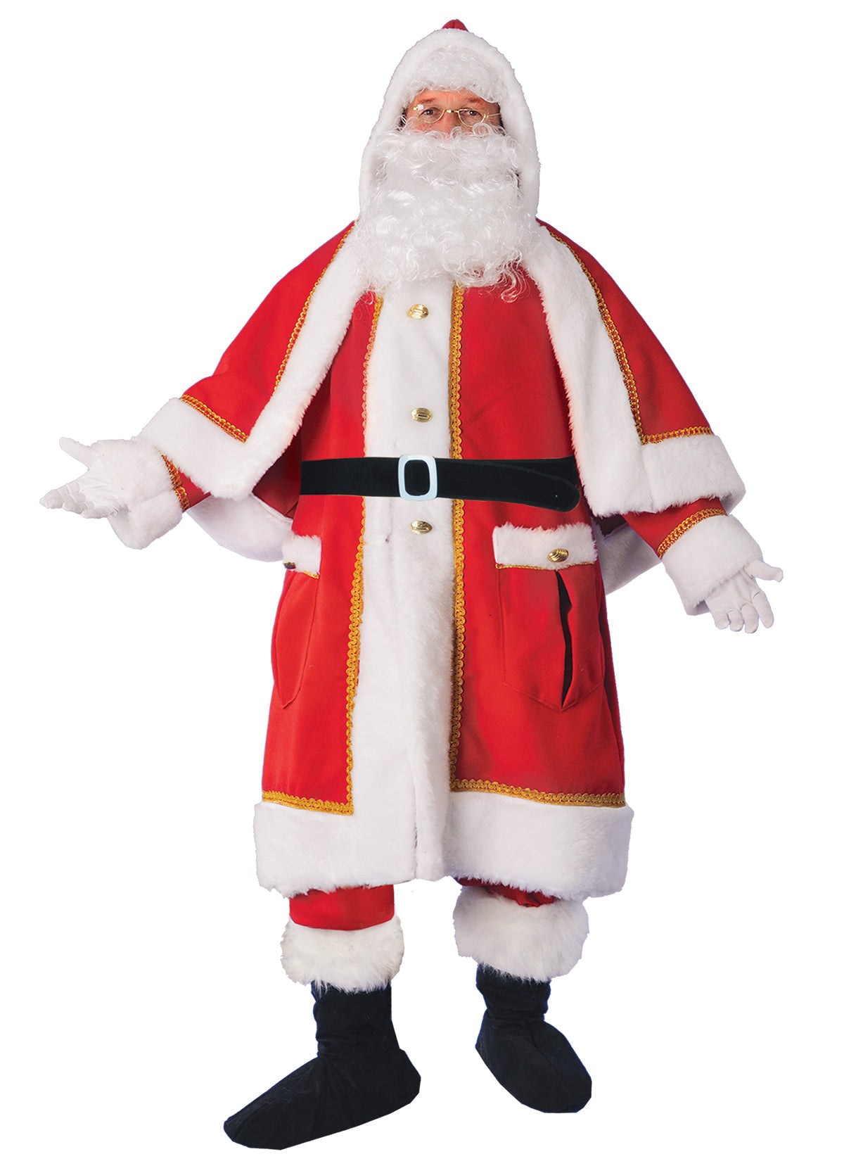Christmas Santa Claus Costume - Adult Male