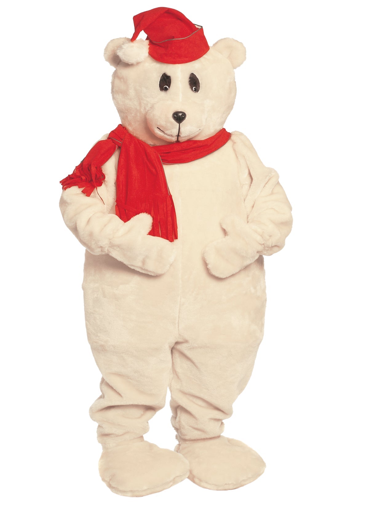 Polar Bear Mascot Costume - Adult