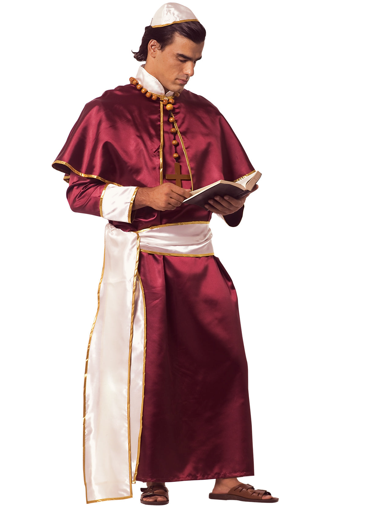 Cardinal Bordeaux Costume - Adult Male