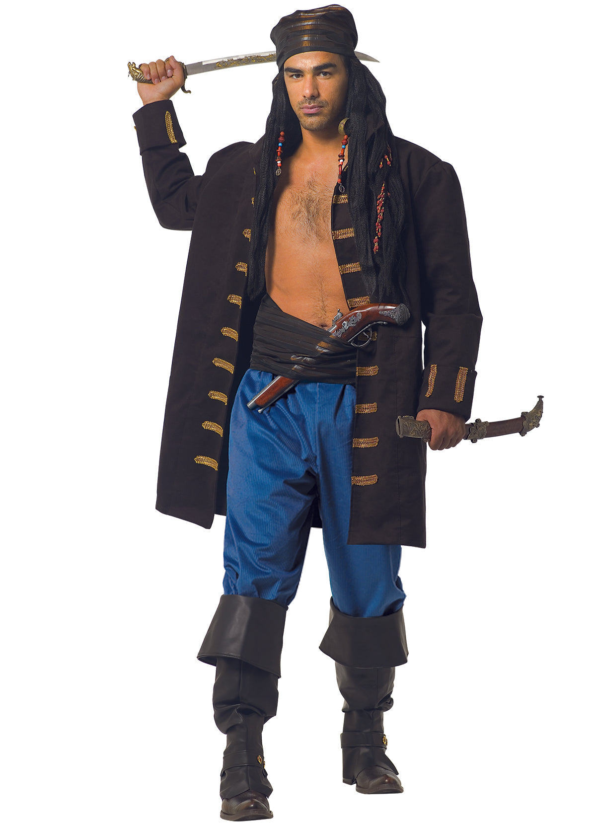 Pirate Costume - Version 4 - Adult Male