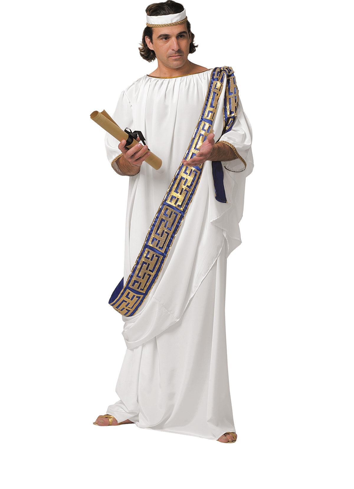 Ancient Greek Man Costume - Style 1 - Adult Male