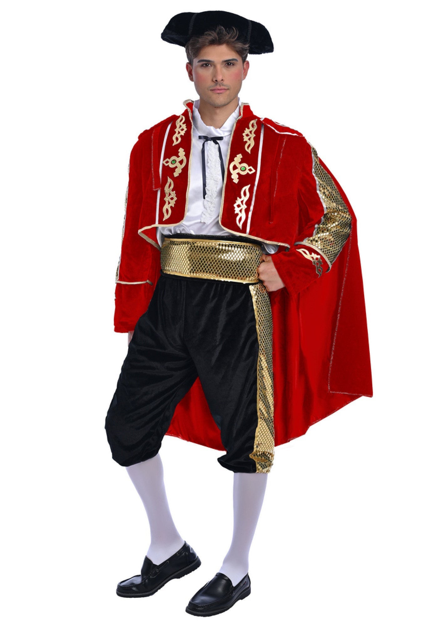 Red Velvet Matador Costume - Adult Male