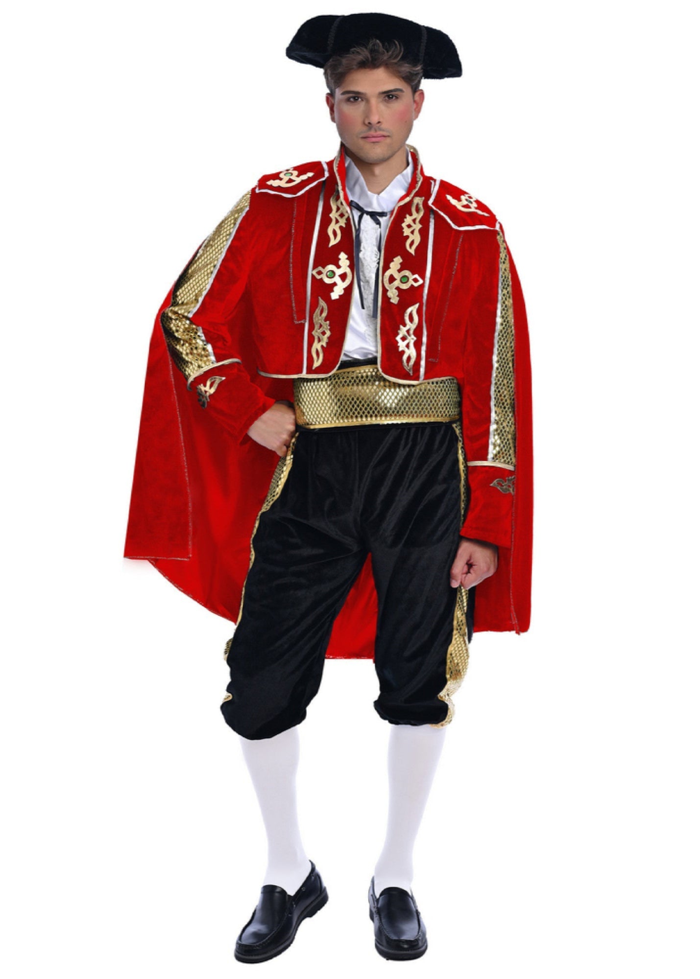 Red Velvet Matador Costume - Adult Male