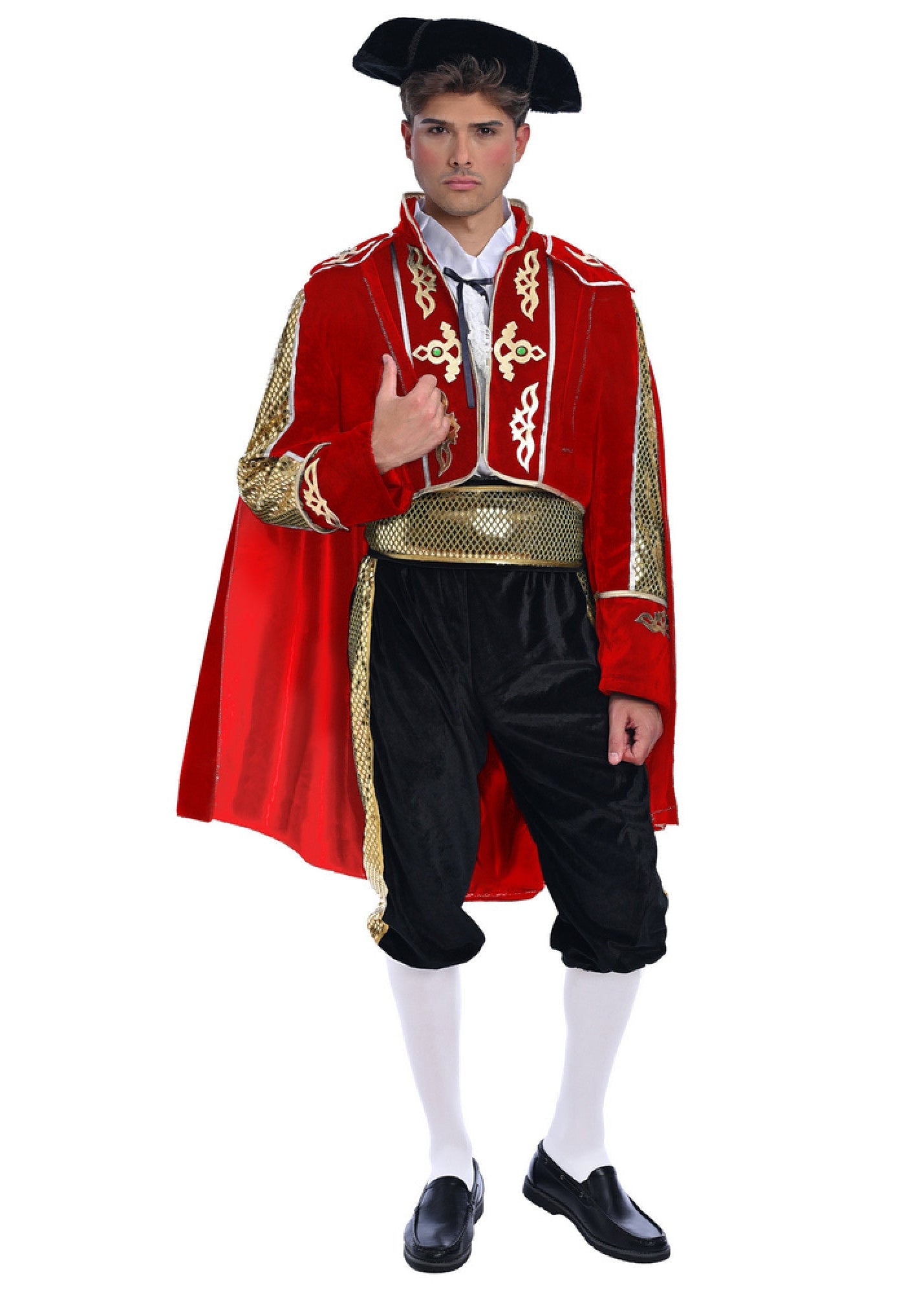 Red Velvet Matador Costume - Adult Male