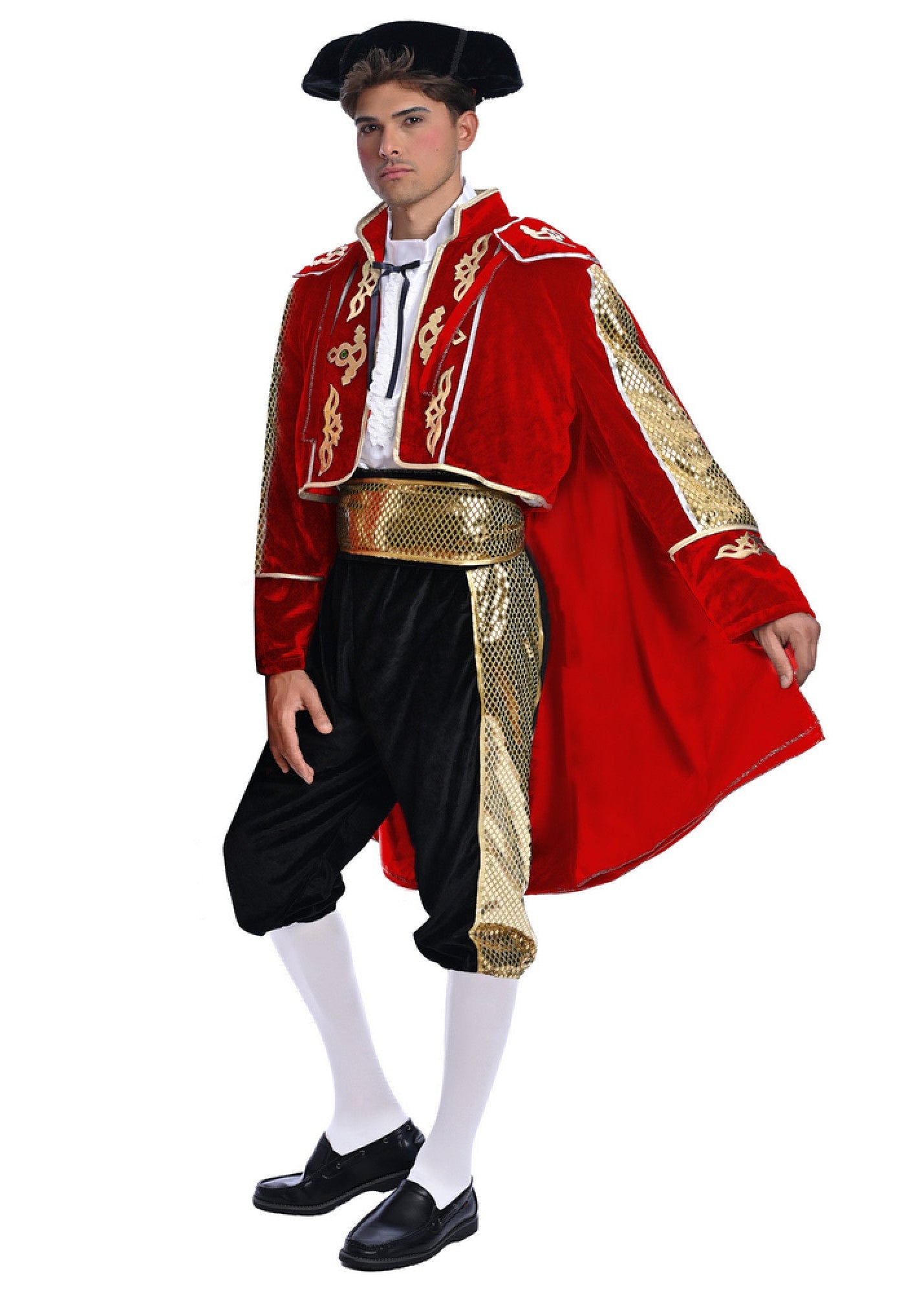 Red Velvet Matador Costume - Adult Male