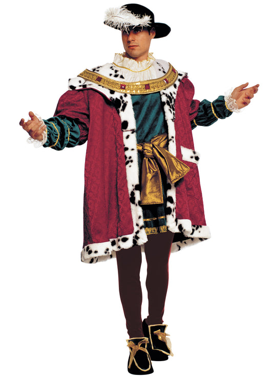 Henry the VIII Costume - Adult Male