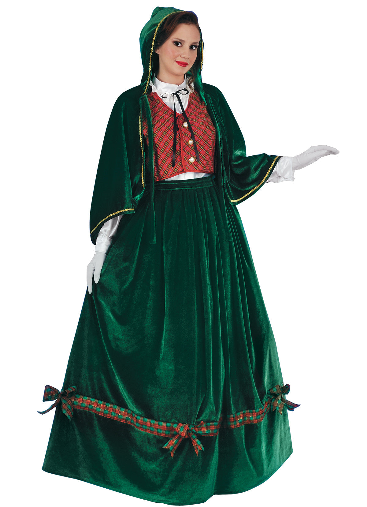 Christmas Caroler Costume - Adult Woman