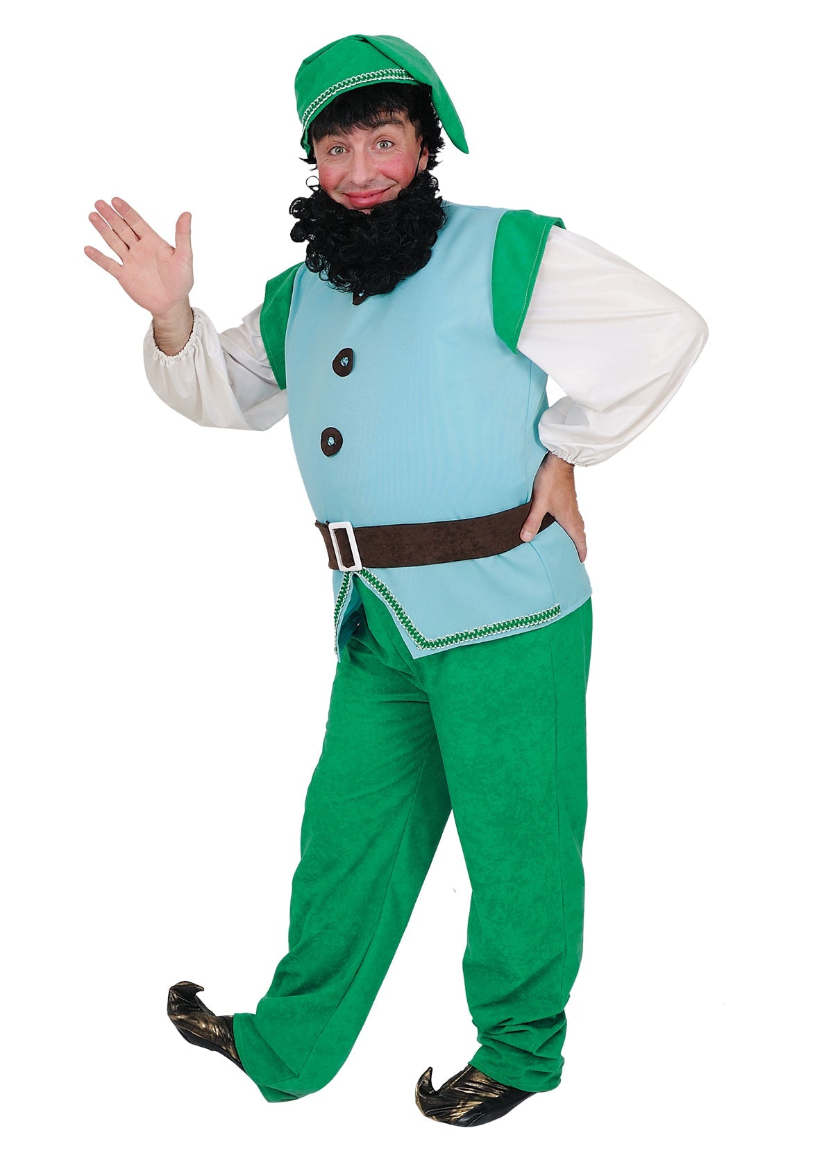 Christmas Santa's Helper Costume - Adult Male