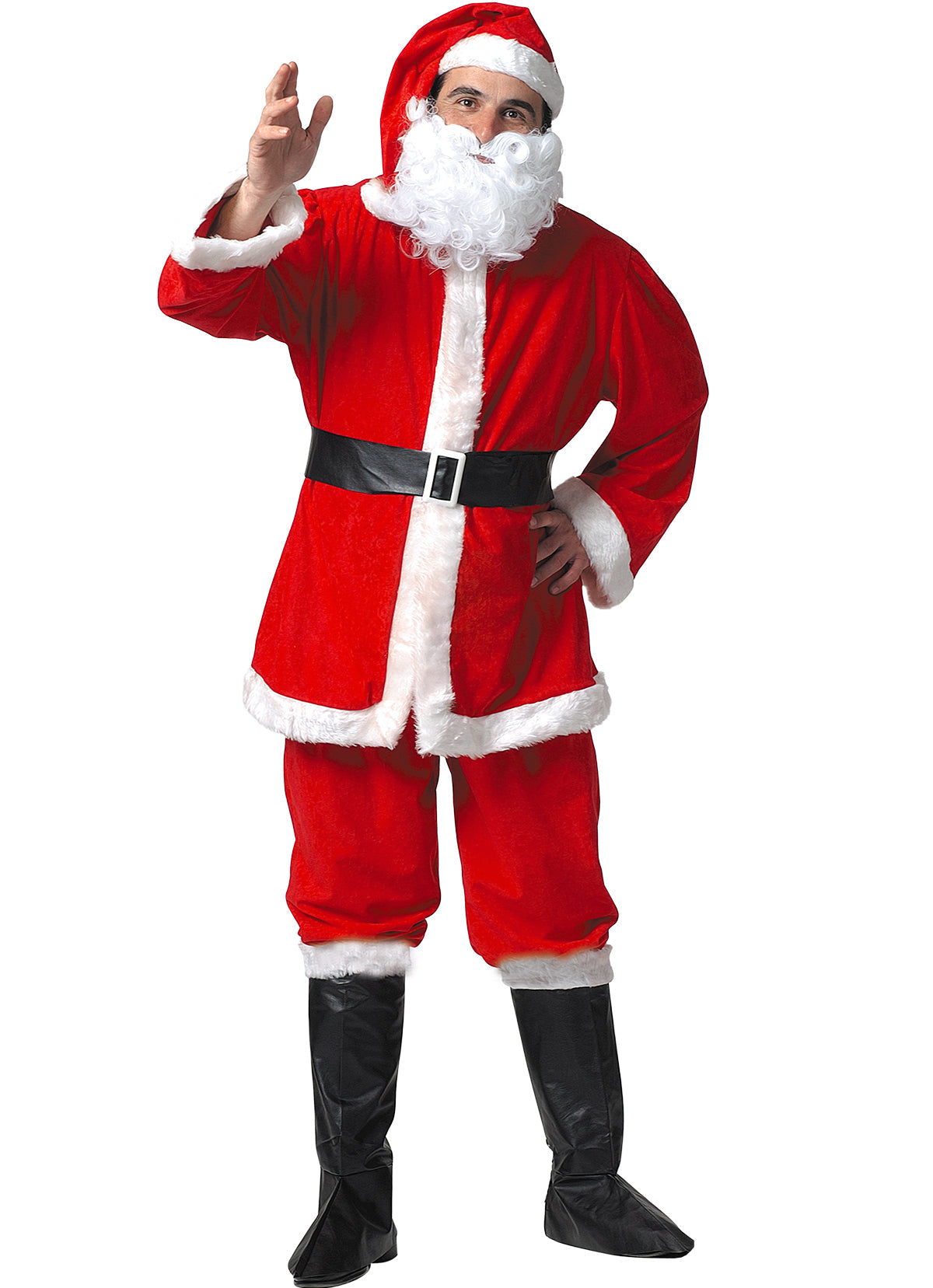 Christmas Santa Claus Costume - Adult Male