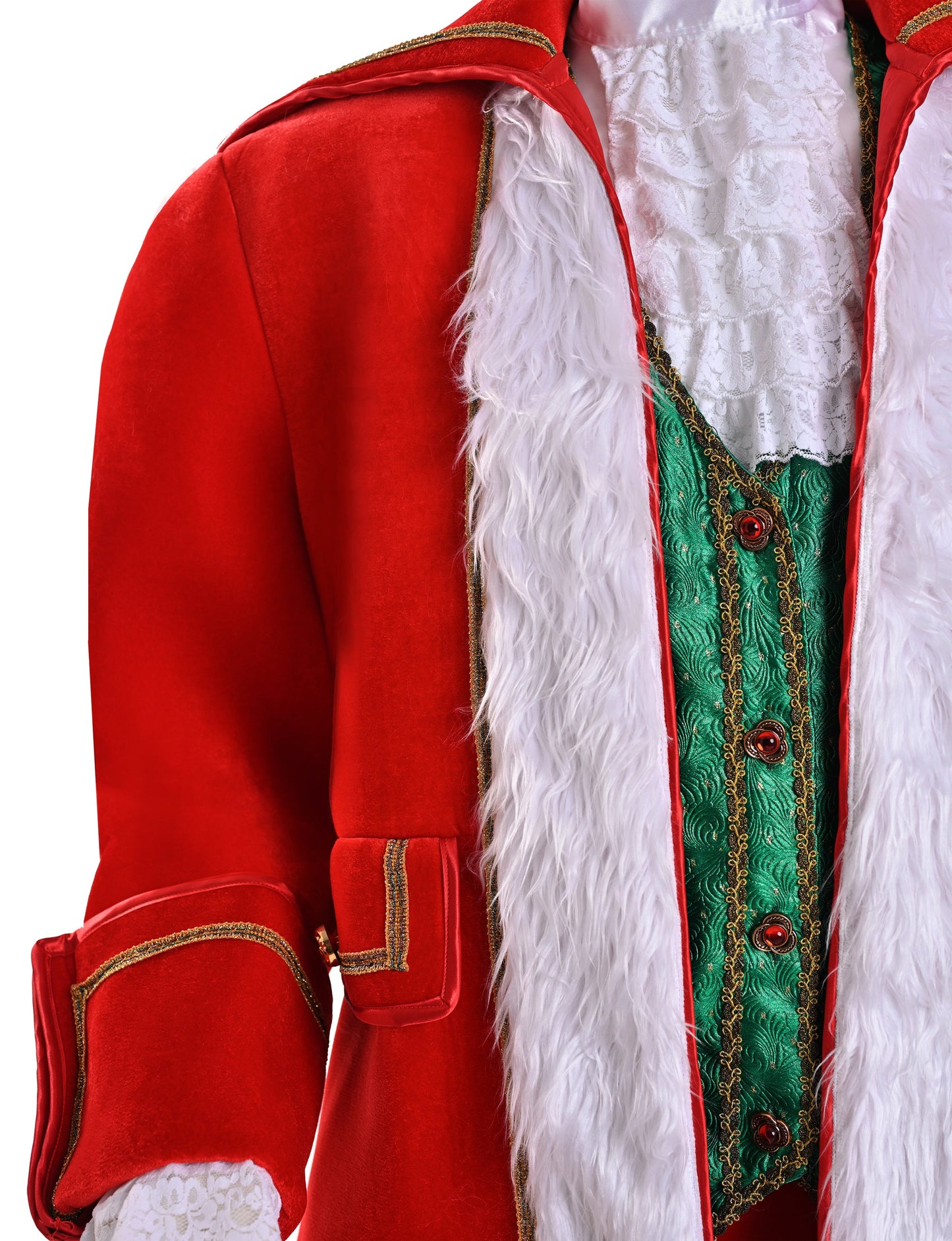 Christmas Santa Claus Costume - Adult Male