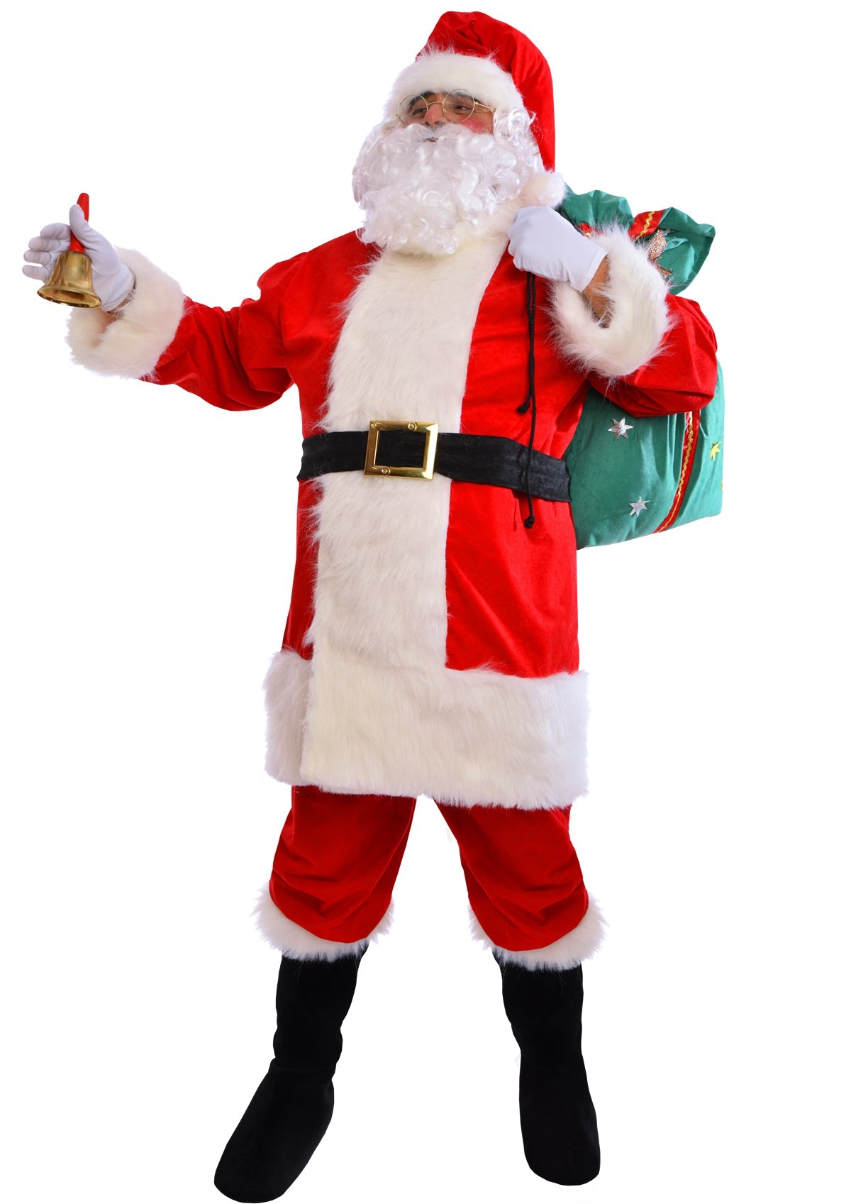 Christmas Santa Claus Costume - Adult Male