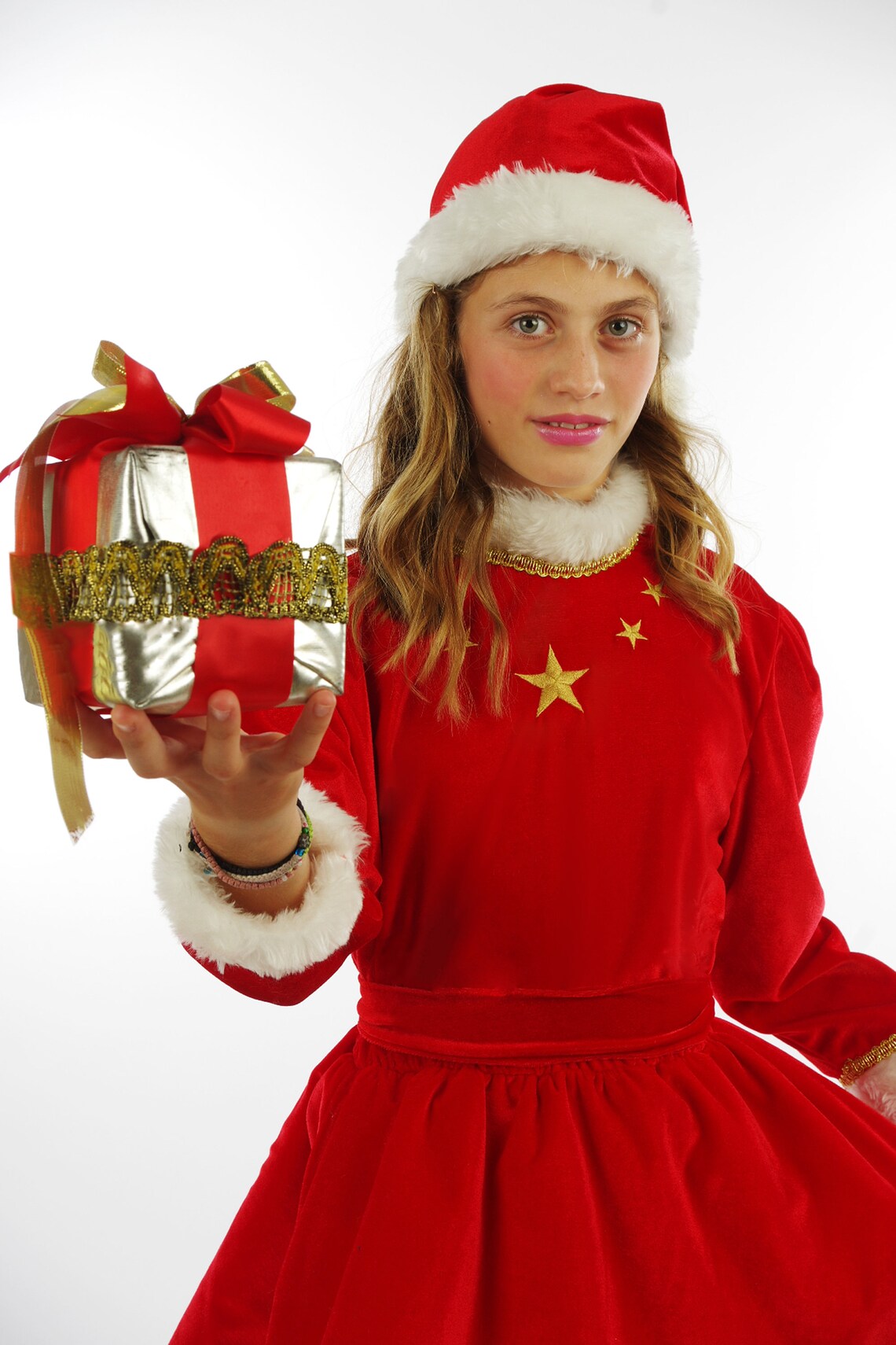 Christmas Santa Girl Costume - Child