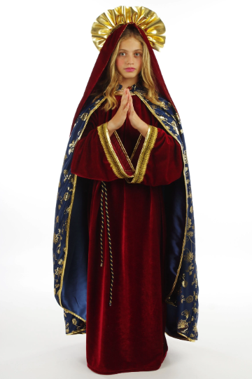 Christmas Virgin Mary Costume Deluxe - Child