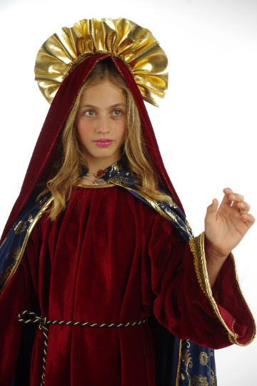 Christmas Virgin Mary Costume Deluxe - Child