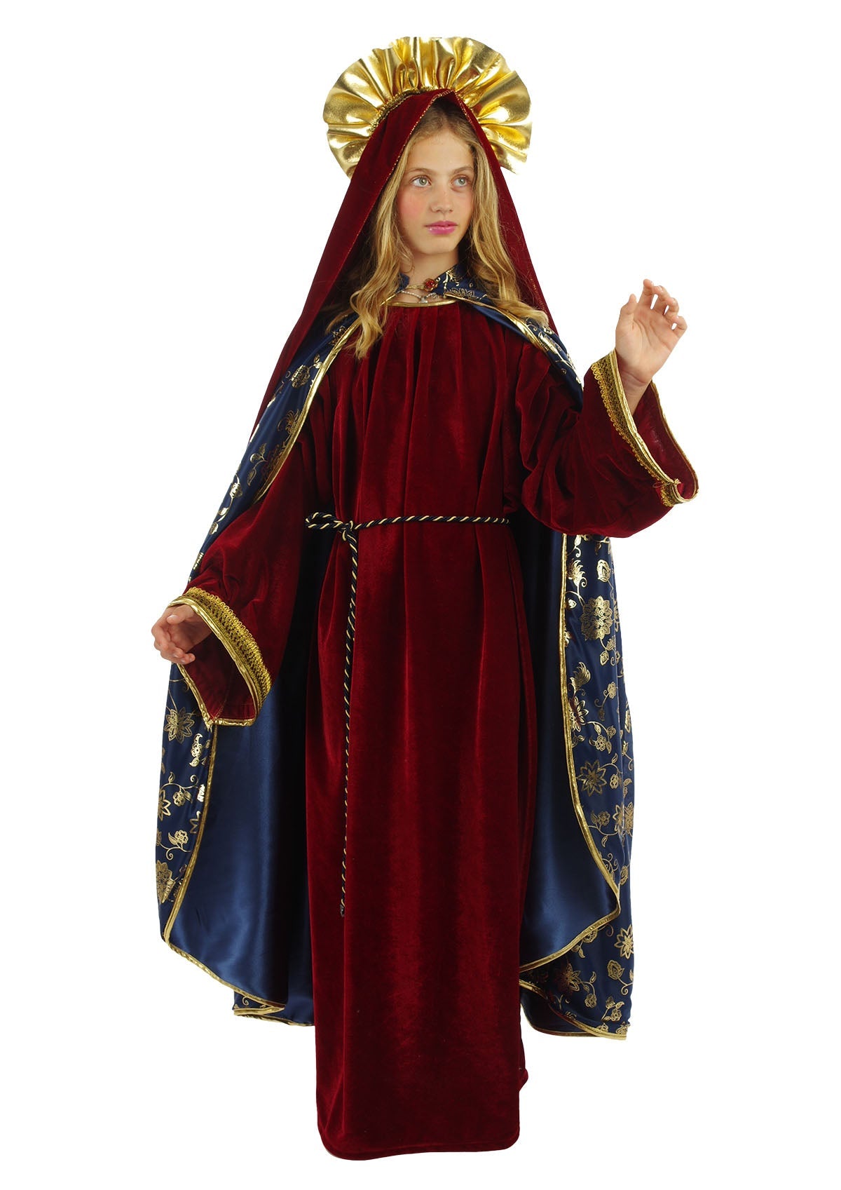 Christmas Virgin Mary Costume Deluxe - Child