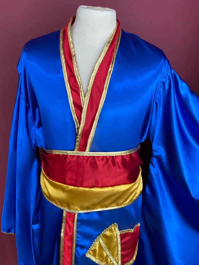 Blue Kimono Costume - Adult Female