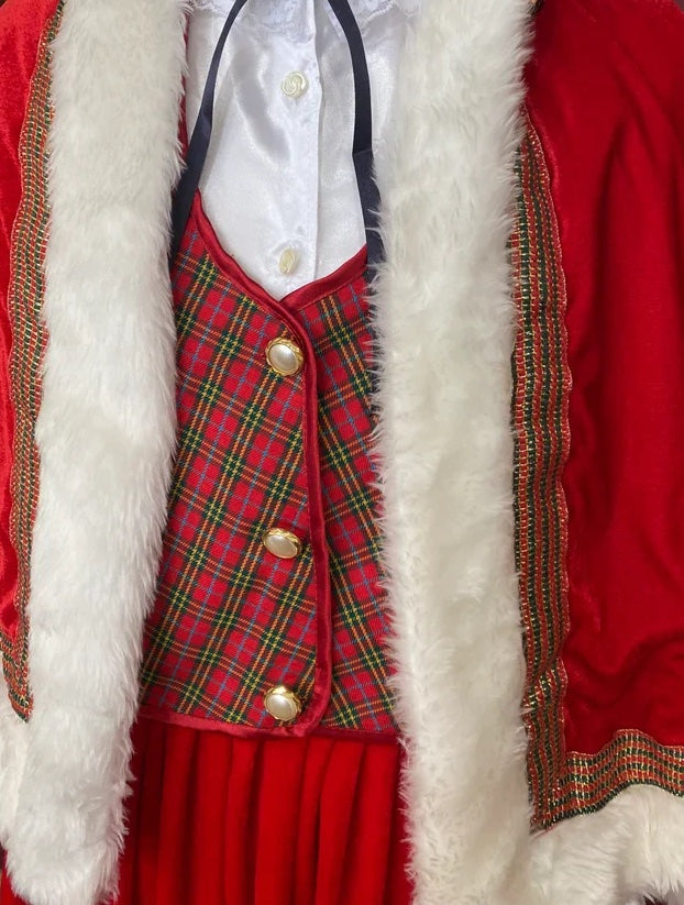 Christmas Mrs. Santa Claus Costume - Adult Woman