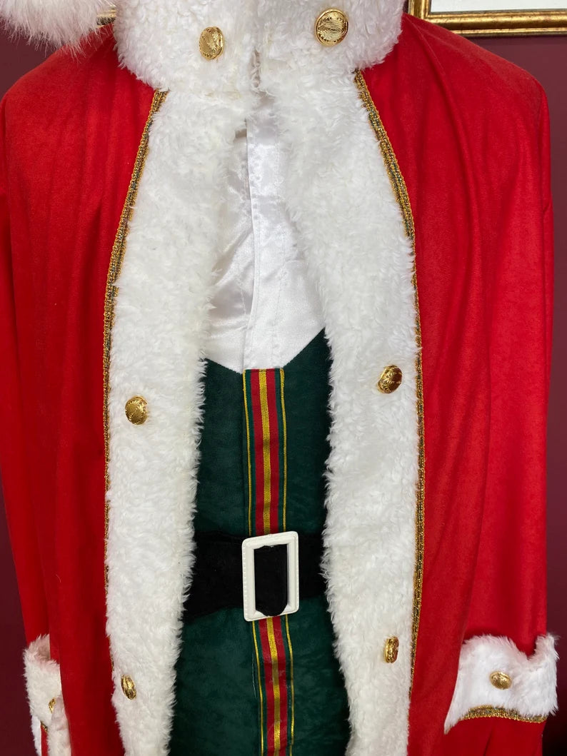 Christmas Festive Santa Claus Costume - Adult Male