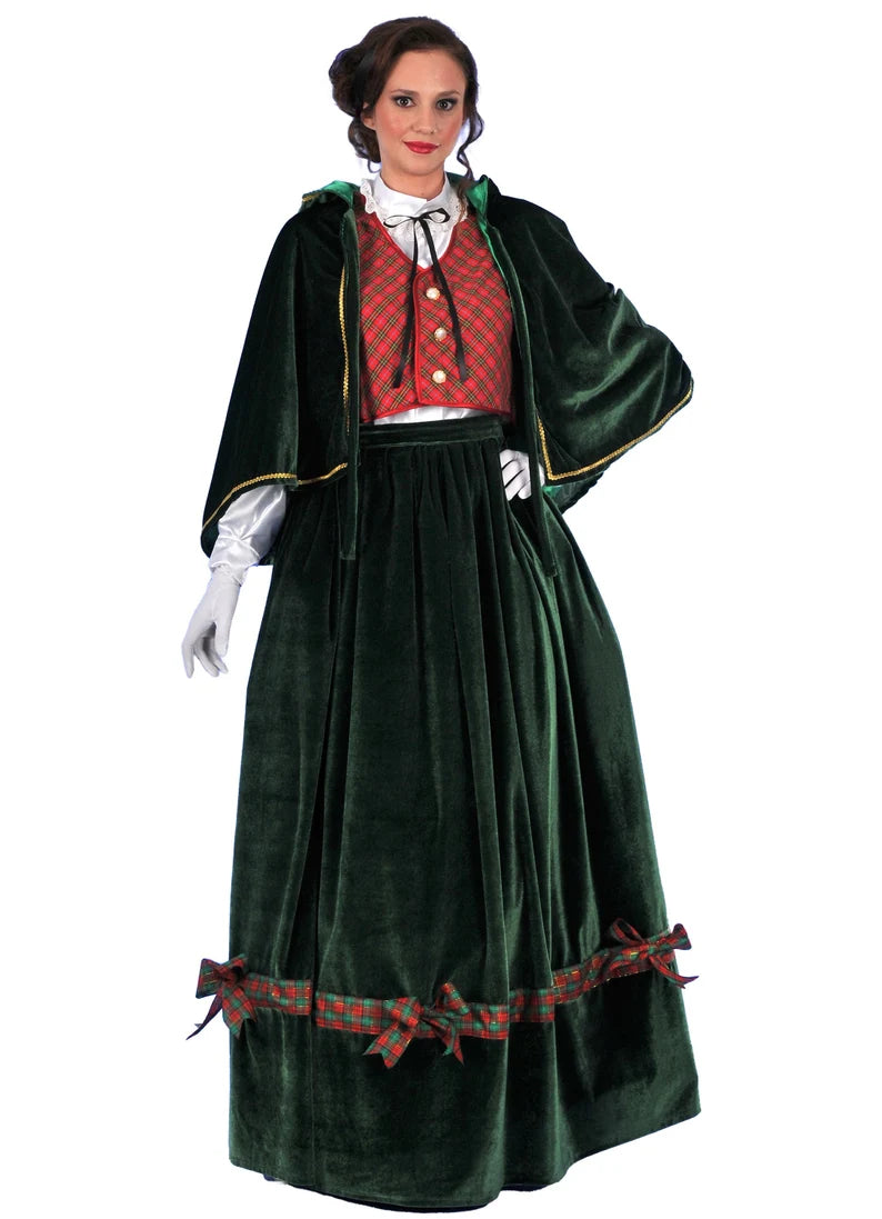 Christmas Caroler Costume - Adult Woman