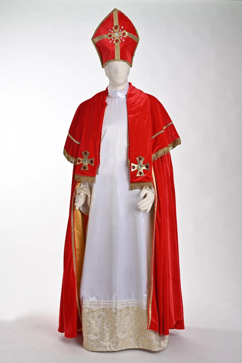 Christmas Saint Nicholas Costume - Adult Male